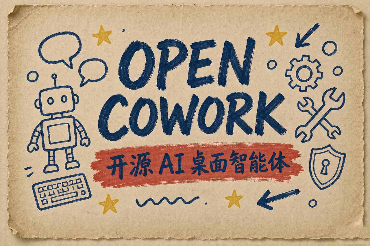 Open Cowork:开源 AI 智能体桌面应用,多模型沙箱隔离